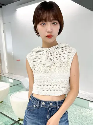 ショート 💗艶カラー💗 CECILのヘアスタイル