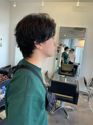 メンズ YinYang所属・川﨑 章弘のヘアスタイル