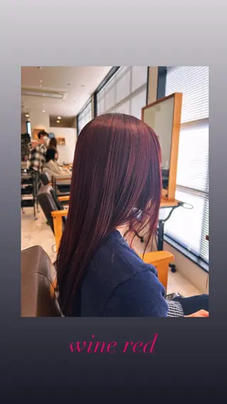カラー 山﨑 蓮のヘアスタイル