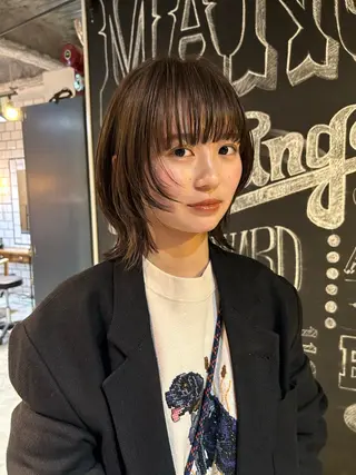 ショート カラー メンズヘア/レイヤー /ボブ山内春輝のヘアスタイル