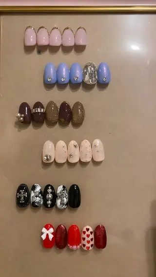 ネイル 濱岡 咲のネイルデザイン