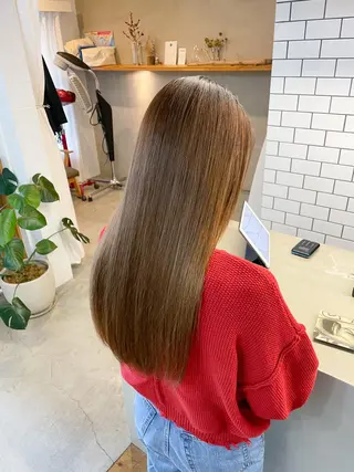 ロング COMILE 🌼 SUZUKAのヘアスタイル