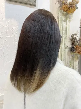 セミロング カラー メンズ特化🟡個室 口コミ高評価🟡三澤のヘアスタイル