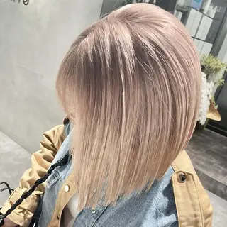 ミディアム MiL所属・✨ハイトーン✨ 濱田知孝のヘアスタイル