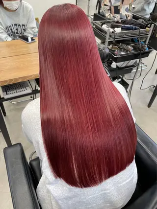 ロング カラー 🫐寒色系カラー 🫐ヤマナカリリカのヘアスタイル