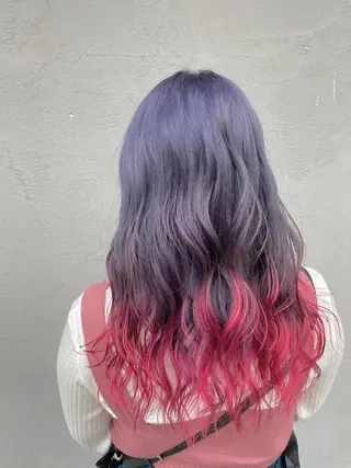 ロング カラー ヘアアレンジ Design Color🐰アユミのヘアスタイル