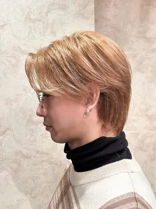 メンズ 池袋/韓国メンズヘア ❤️💙軸丸みうのヘアスタイル