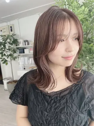 カラー ROSSO Rurika🐈‍⬛のヘアスタイル