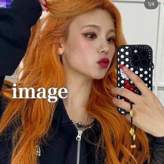 ロング REDEAL SHIBUYA所属・maya/レイヤー カット/ミインパーマのヘアスタイル