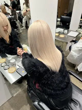 ロング JUNYA 海外ガールヘアのヘアスタイル