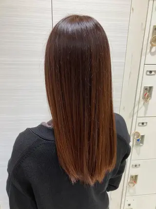 ロング 上野湧太 髪質改善/艶カラーのヘアスタイル