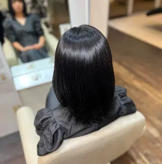カラー 梅田 ダブルカラー 大畑 蒼空のヘアスタイル
