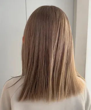 セミロング ミチオノザワヘアサロン所属・カット 🔹KAIRIのヘアスタイル