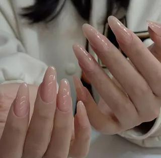 ネイル By moonネイル 🌷ワンホン/韓国風のネイルデザイン