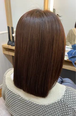 ミディアム 韓国ヘア sasugaのヘアスタイル