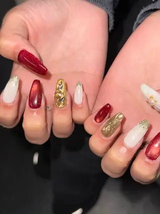 ネイル hazuki ☽ 3月予約受付中✨のネイルデザイン