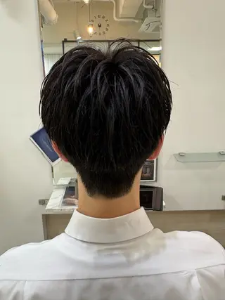 メンズ 栗田 優月のヘアスタイル