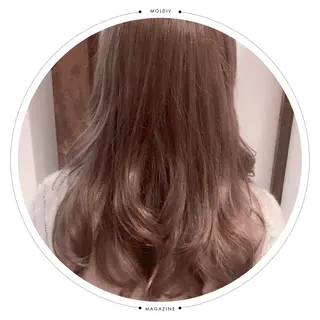 セミロング ロング カラー ✨縮毛矯正✨髪質改善 ナカシマ ユミのヘアスタイル