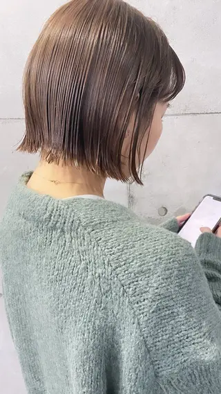 ミディアム カラー MAIKO 【中崎・茶屋町】のヘアスタイル