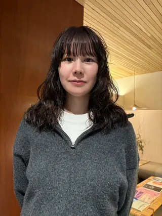 セミロング カラー ボブ/レイヤーカット ✂︎ AYUMIのヘアスタイル