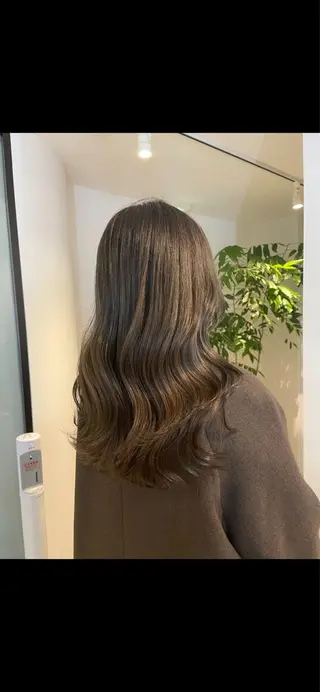 ロング カラー hayaka todaのヘアスタイル