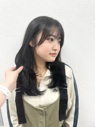 ミディアム カラー 🎀愛されgirly ヘア🫧Ayakaのヘアスタイル