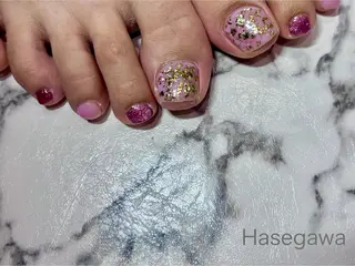 ネイル DROP所属・DROP 長谷川のネイルデザイン