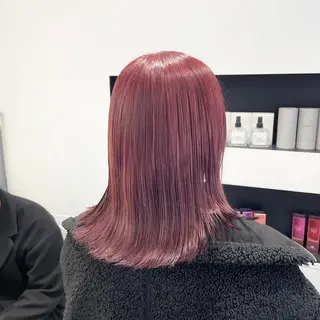 ミディアム カラー パーマ ヘアアレンジ メンズ mona/ ストレートスタイル✨のヘアスタイル