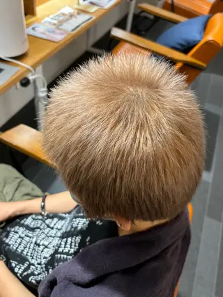 ショート カラー ゆみこ カラーモデル募集中のヘアスタイル