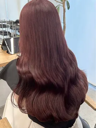 ロング カラー 🫐寒色系カラー 🫐ヤマナカリリカのヘアスタイル