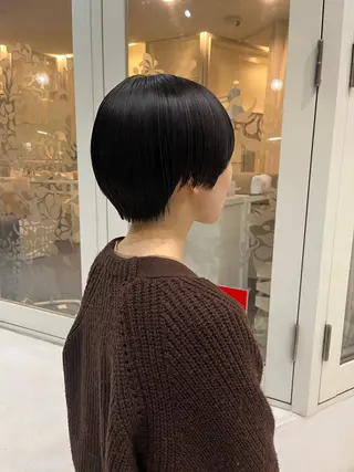 ショート レイヤーカット /ゆうのヘアスタイル