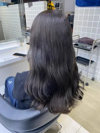 ロング カラー ダブルカラー/ 横浜/JURIのヘアスタイル