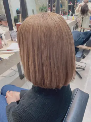 ミディアム メンズ縮毛矯正 ニュアンスパーマのヘアスタイル