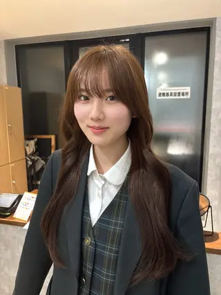 カラー La fith hair ray 札幌店所属・顔まわり/W カラー/リョウのヘアスタイル