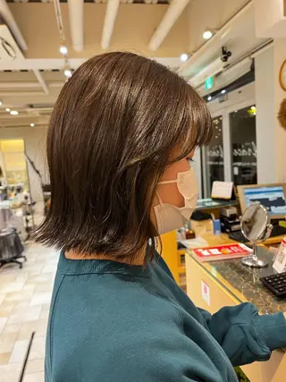 ショート レイヤー/暖色/ 髪質改善/永礼芳果のヘアスタイル