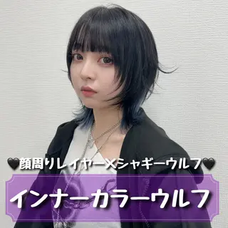 ミディアム 🫧ハイトーン特化 🐺矢島タツキ🐺のヘアスタイル