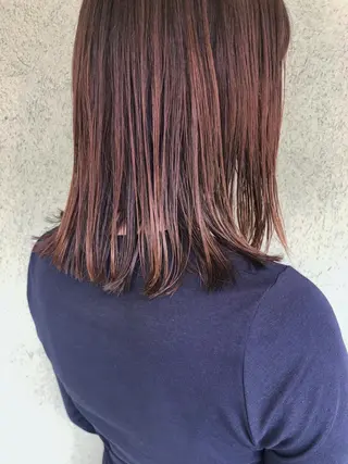 ミディアム カラー HIROKI ” stylistのヘアスタイル