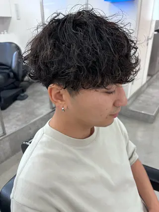 パーマ メンズ 土岐 仁/メンズ専門 パーマ特化美容師🌀のヘアスタイル