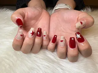 ネイル cut&style CLOWN所属・Tobayama 🐈‍⬛໒꒱· ﾟのネイルデザイン