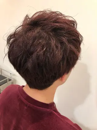 メンズ 池村美月 @透明感カラーのヘアスタイル