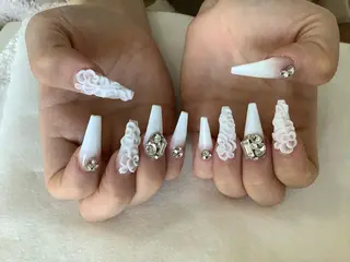 ネイル 💎🐰 saki. m 🐰💎のネイルデザイン