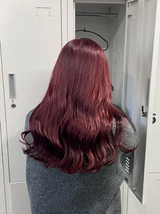 ロング カラー REINA ISHIDOのヘアスタイル