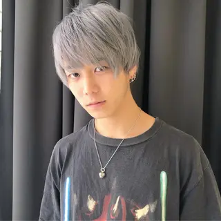 ショート カラー メンズ ORIKA 美容室のヘアスタイル