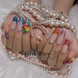 ネイル nail salon Pink Aliceのネイルデザイン