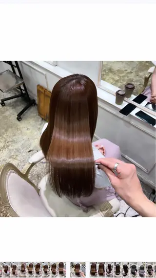 ロング カラー Siesta所属・📣髪質改善縮毛矯正 特化美容師｜庭田📣のヘアスタイル