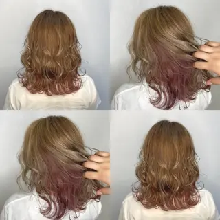 カラー 美容室 HAKUAのヘアスタイル