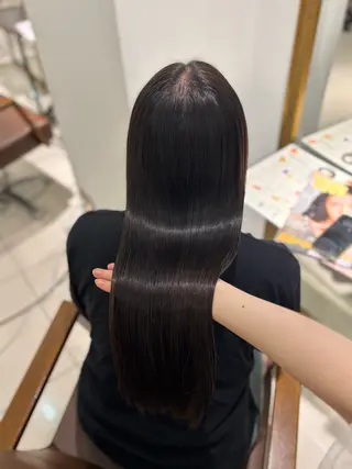 ロング 縮毛・髪質改善🩰 mai🐰ྀི🤍のヘアスタイル