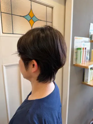 ショート びようしつクイーン所属・原 魁杜のヘアスタイル