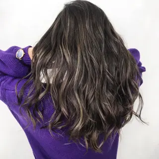 ロング カラー LUSTRE クロサワのヘアスタイル