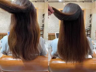 清水 菜花のヘアスタイル